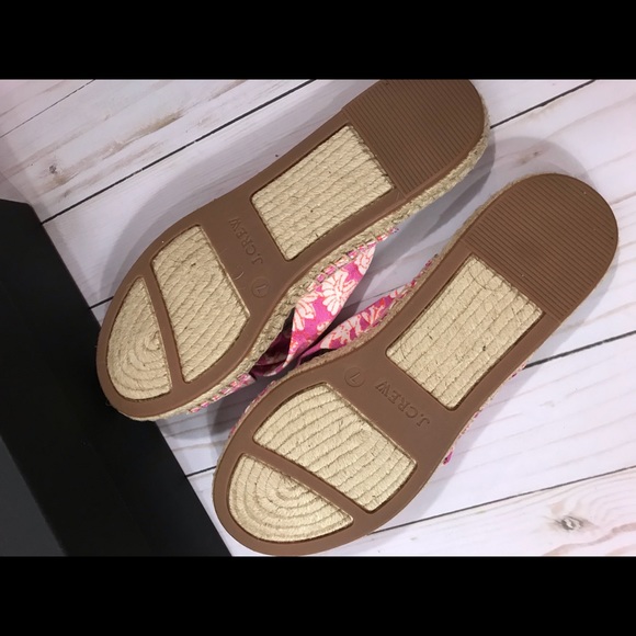 Pink Sandal J. Crew Espadrille Sandals NWT size 7 - Picture 2 of 6